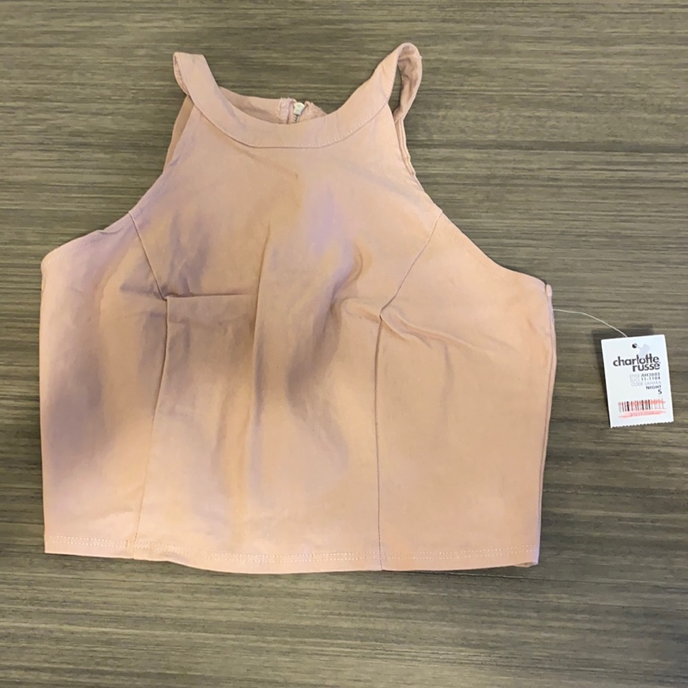 Crop top tank top.    NEW - Picture 3 of 6